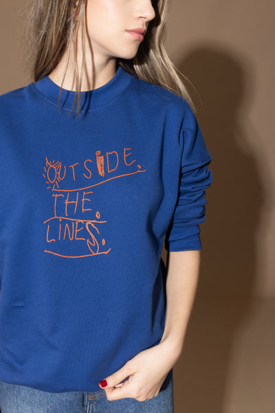 OUTSIDE THE LINES PULLOVER